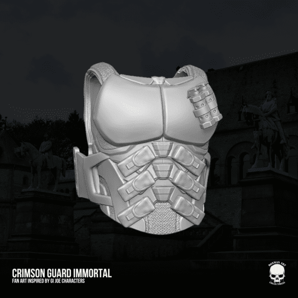 Cobra Crimson Inmortal GI Joe Fan Art 3D printable File For Action Figures - Image 4
