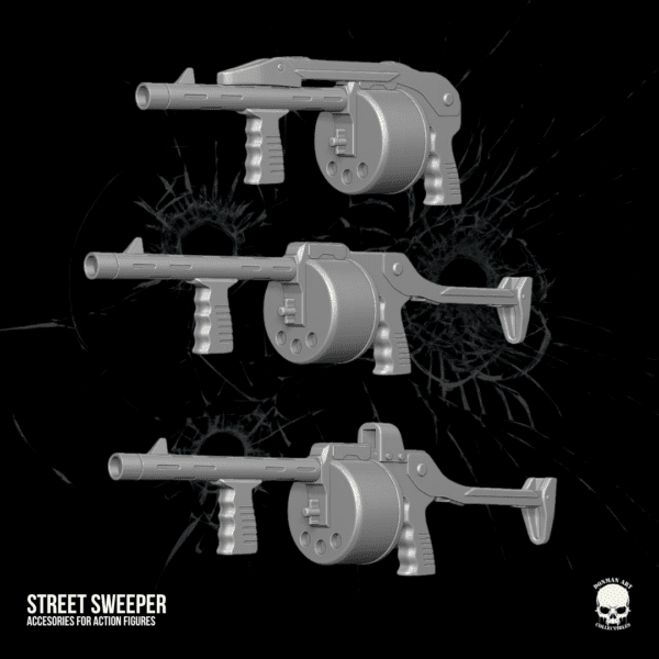 Street Sweeper 3D printable for action figures