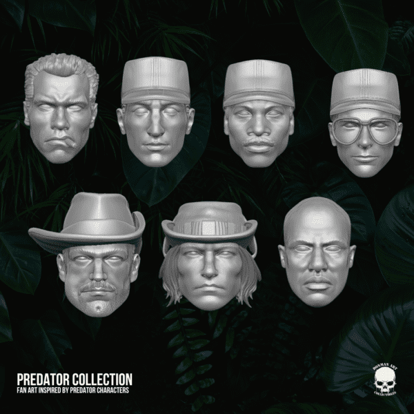 Predator Collection Fan Art 3D printable Files for Action Figures