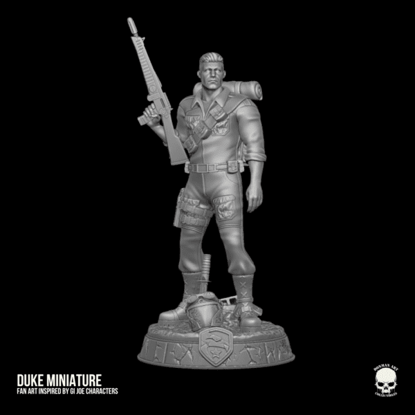 Duke miniature Fan Art 3D printable files
