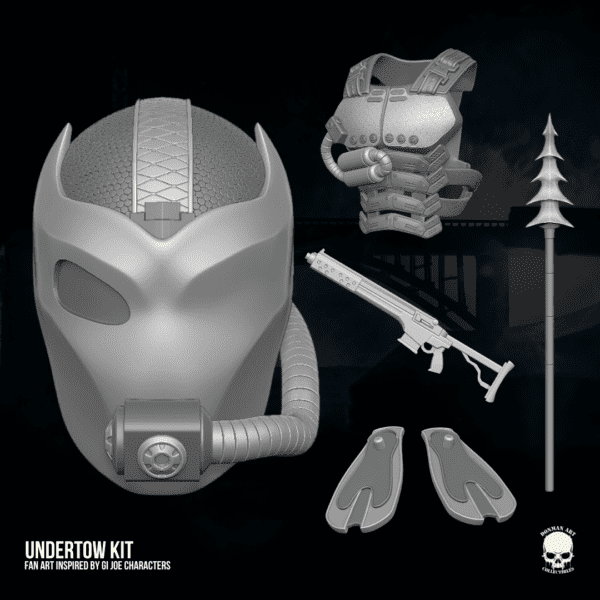 Undertow - GI Joe Fan Art 3D printable for action figures
