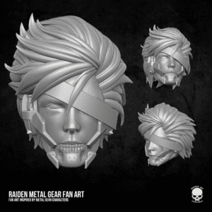 Raiden Metal Gear Fan Art 3D printable for action figures