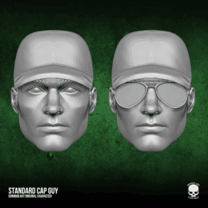 Standard Cap Guy STL Files for Action Figures